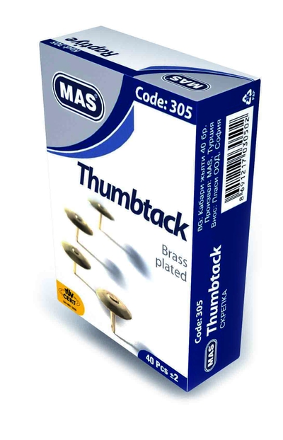 Mas 305 Raptiye Sarı Pirinç Kaplı