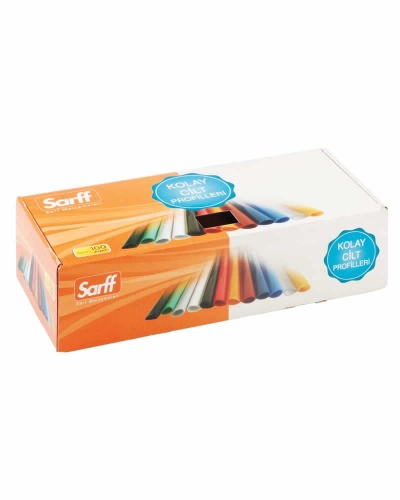 Sarff 15203012 Sırtlık Oval 10 mm Şeffaf 100 lü