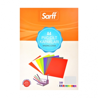 Sarff 15201022 Cilt Kapağı A3 Şeffaf 160 mic. 100 lü